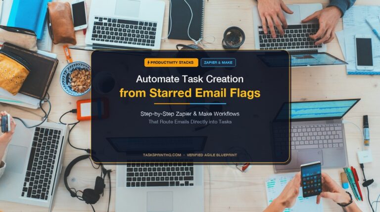 automate task creation from email star - How to Automate Task Creation from Email Star Flags (Zapier & Make Guide)