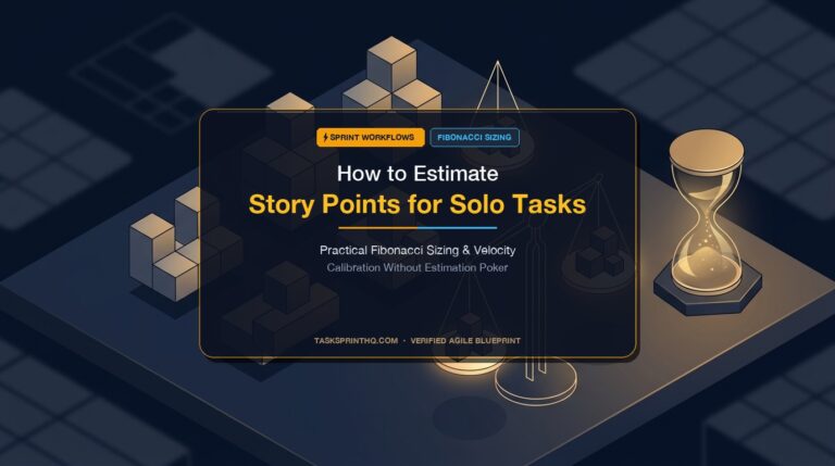 estimate story points solo tasks - How to Estimate Story Points as a Solo Creator: Practical Fibonacci Sizing Without Estimation Poker