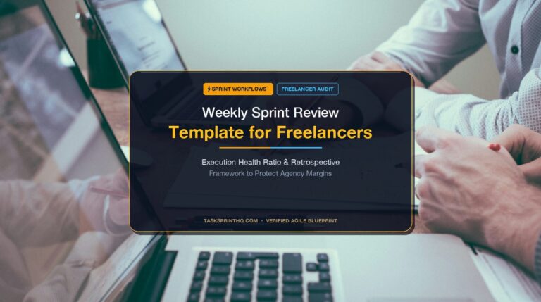 Weekly Sprint Review Template for Non-Technical Freelancers weekly sprint review template freelancers - Weekly Sprint Review Template for Non-Technical Freelancers