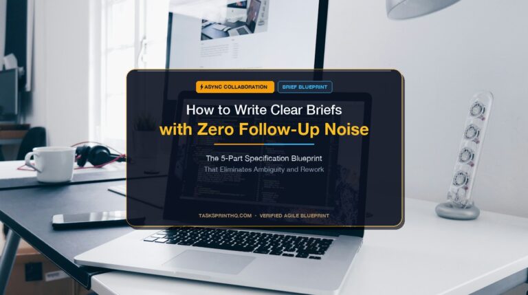 write clear task briefs no questions - How to Write Clear Task Briefs That Eliminate Follow-Up Questions